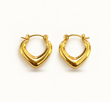Hoop 18K Gold Plated Earrings ✨