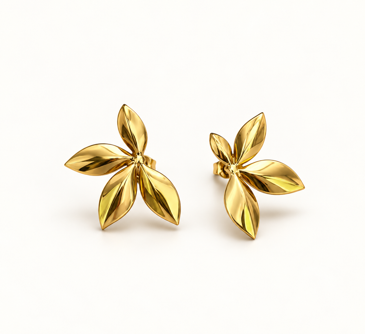 Flora 18K Gold Plated Earrings 🌸