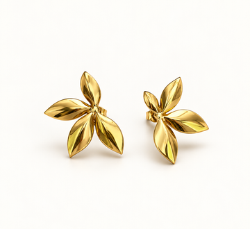 Flora 18K Gold Plated Earrings 🌸