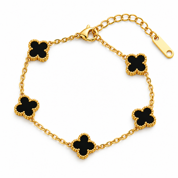 Clover 18K Gold Plated Bracelet